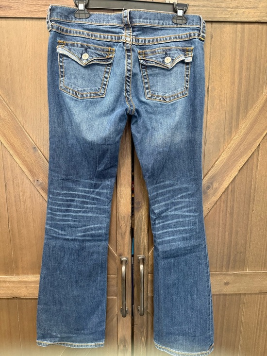 LONDONJEAN Denim - Y2K LONDONJEAN Medium Blue Boot Cut Jeans